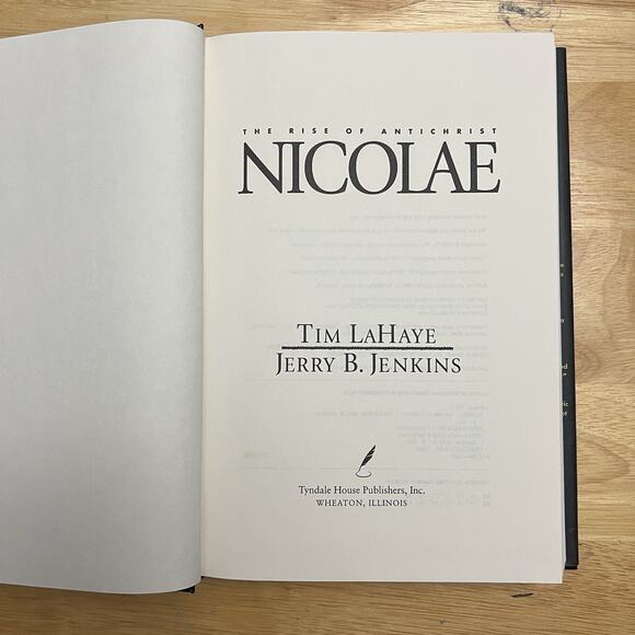 Left Behind Series Hardcover Book 3 Nicolae by Tim LaHaye and Jerry B Jenkins - Picture 3 of 7